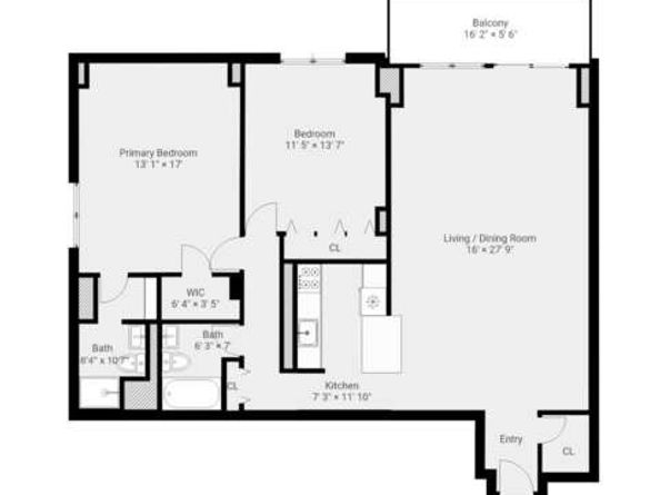 2 Hawthorne Pl 6D, Boston MA 02114