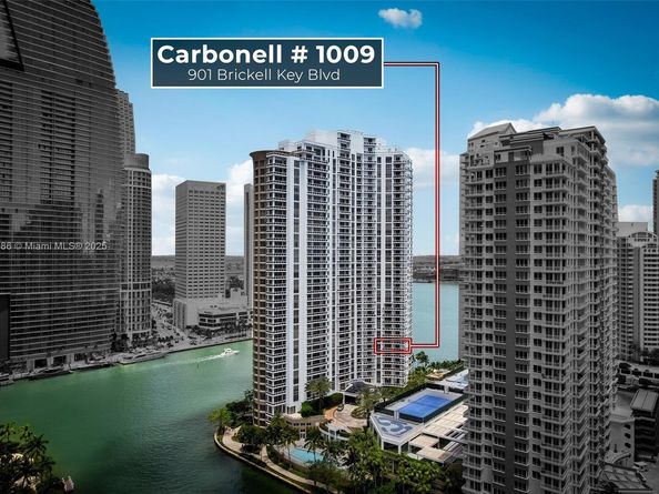 901 Brickell Key Blvd 1009, Miami FL 33131