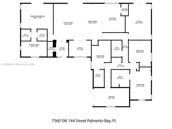 7560 SW 144th St, Palmetto Bay FL 33158