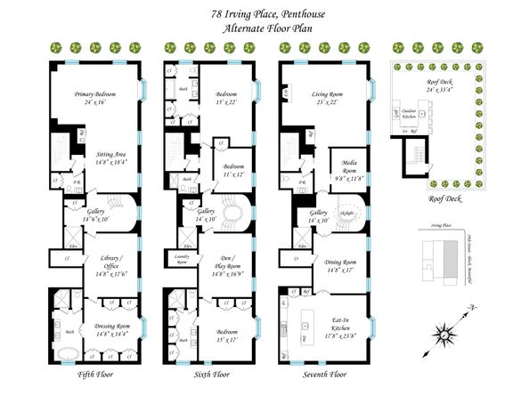 78 Irving Place PH, New York NY 10003