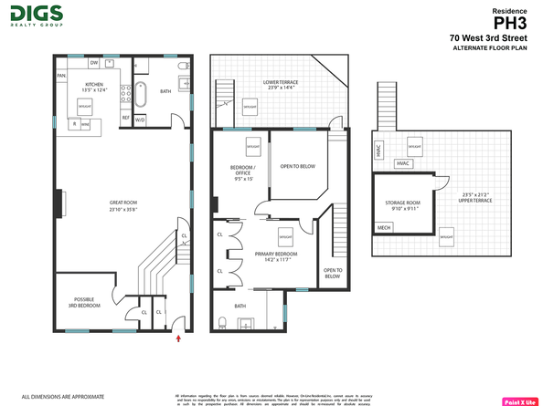 70 West 3rd Street PH3, New York NY 10012