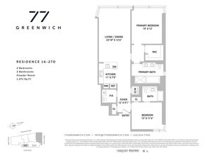 77 Greenwich Street 24D, New York NY 10006