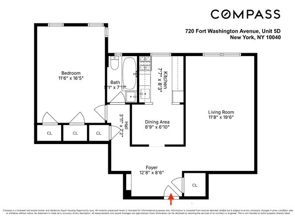 720 Fort Washington Avenue 5D, New York NY 10040