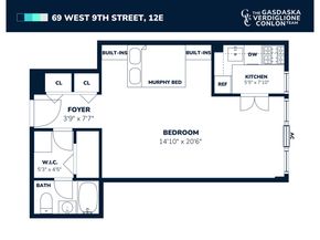 69 West 9th Street 12E, New York NY 10011