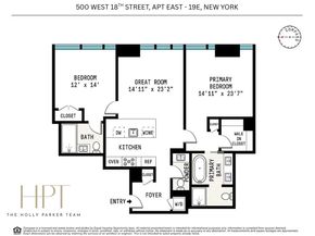 500 West 18th Street EAST 19E, New York NY 10011