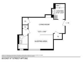 60 East 9th Street 642, New York NY 10003