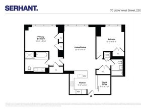 70 Little West Street 22G, New York NY 10280