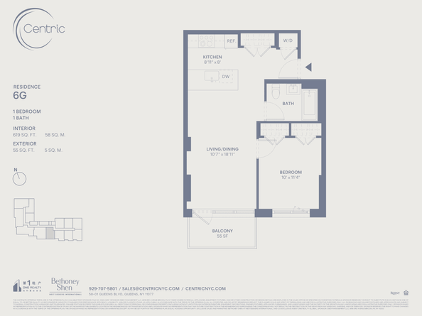 58-01 Queens Boulevard 6G, Queens NY 11377