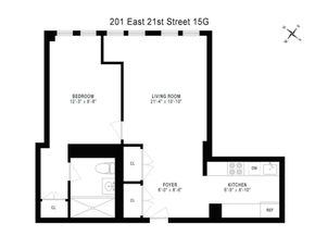 201 East 21st Street 15G, New York NY 10010