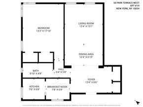 50 Park Terrace W 1H, New York NY 10034