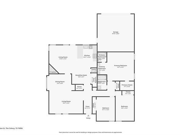 4193  NEWTON Street , The Colony Texas 75056