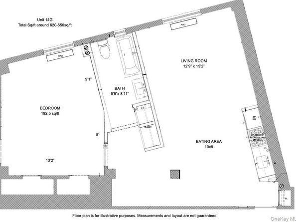 230 W 105th Street 14G, New York (Manhattan) NY 10025
