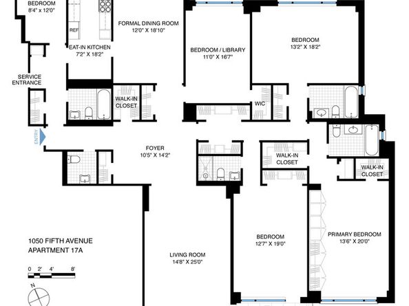 1050 5th Avenue 17A, New York NY 10028