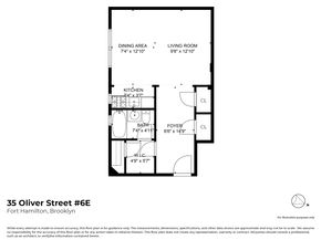 35 Oliver Street 6E, Brooklyn NY 11209