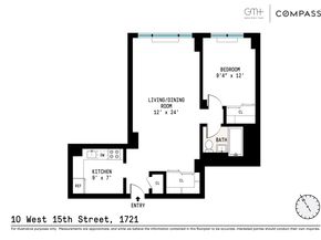 10 West 15th Street 1721, New York NY 10011