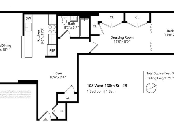 108 West 138th Street 2B, New York NY 10030