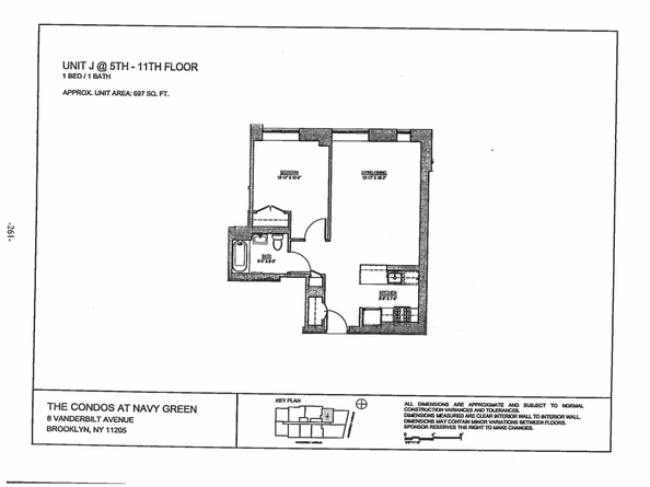 8 Vanderbilt Avenue 6J, Brooklyn NY 11205