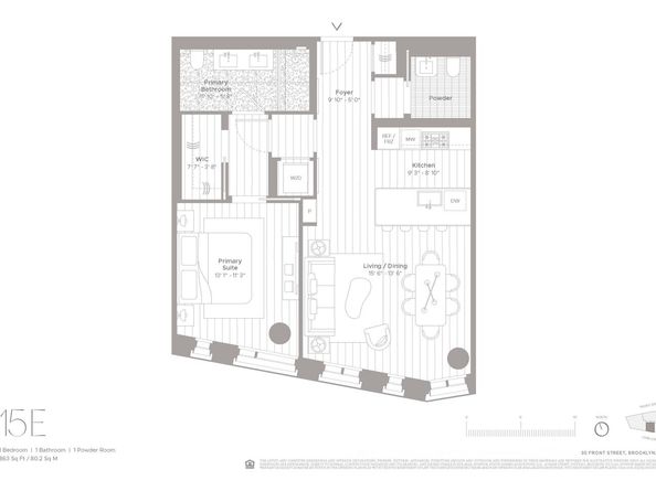 30 Front Street 15E, Brooklyn NY 11201