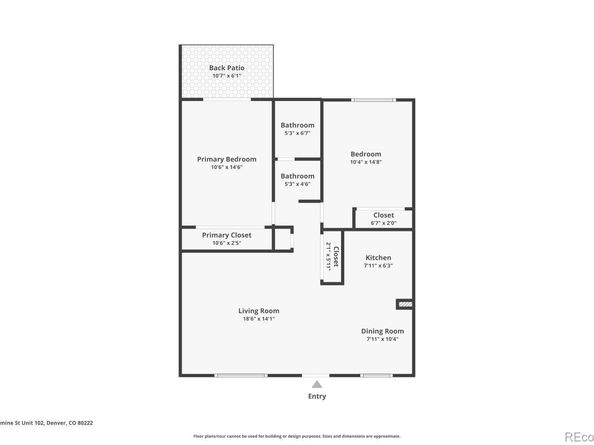 2225 S Jasmine Street 102, Denver CO 80222