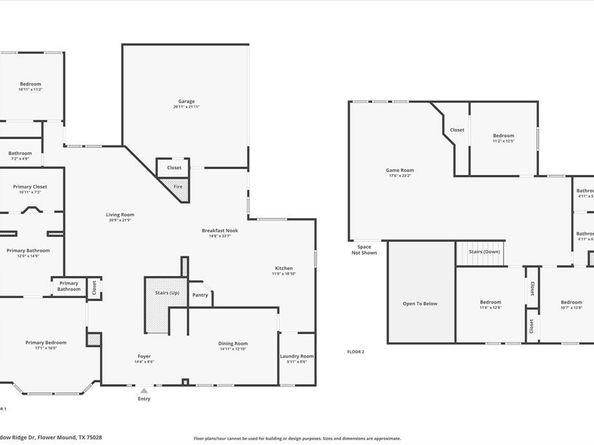 1817  Meadow Ridge Drive , Flower Mound Texas 75028