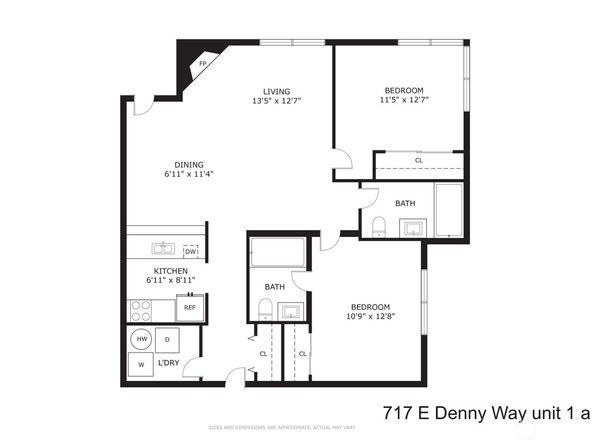 717 E Denny Way 1A, Seattle WA 98122