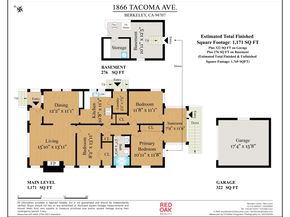 1866 Tacoma Ave, Berkeley CA 94707