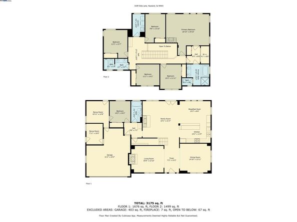 3109 Vista Lane, Hayward CA 94541