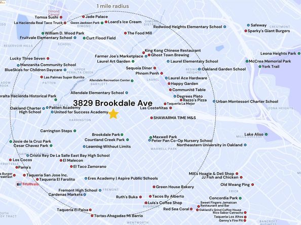 3829 Brookdale Ave, Oakland CA 94619