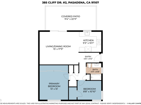 385 Cliff Drive 2, Pasadena CA 91107