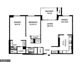 203 Yoakum Parkway 1807, Alexandria VA 22304