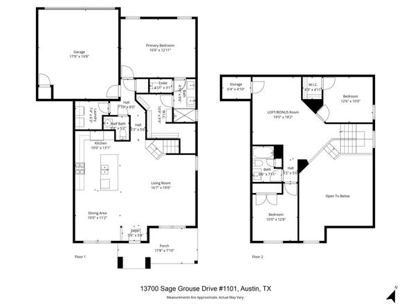 13700 Sage Grouse DR 1101, Austin TX 78729