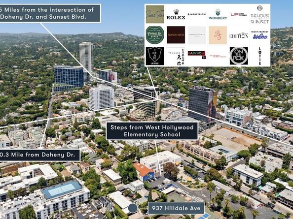 937 Hilldale Avenue, West Hollywood CA 90069