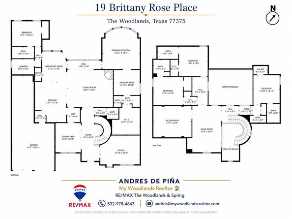 19 Brittany Rose Place, The Woodlands TX 77375