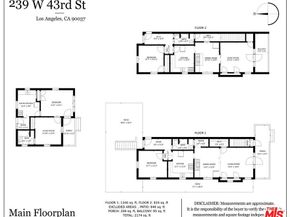 239 W 43rd Street, Los Angeles CA 90037
