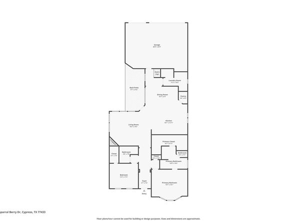 19622 Chaparral Berry Drive, Cypress TX 77433