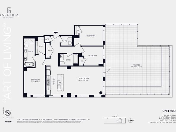 43 Provost St 10O, Jersey City NJ 07302