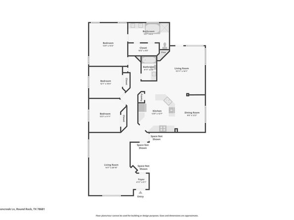 3933 Kristencreek LN, Round Rock TX 78681