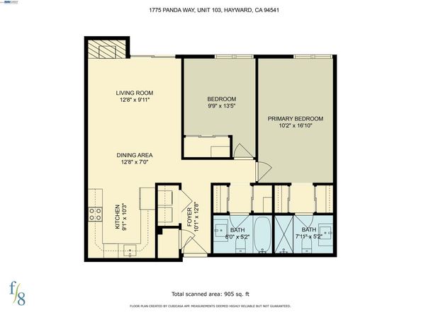 1775 Panda Way 103, Hayward CA 94541
