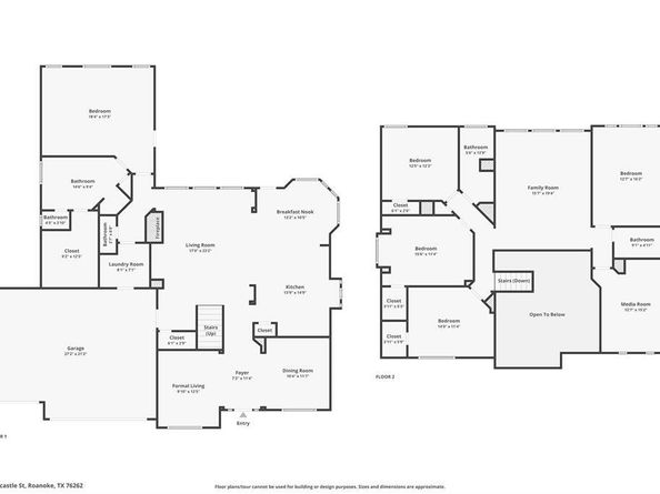 1202  Newcastle Street , Roanoke Texas 76262