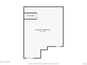 891 S Fairplay Street, Aurora CO 80012