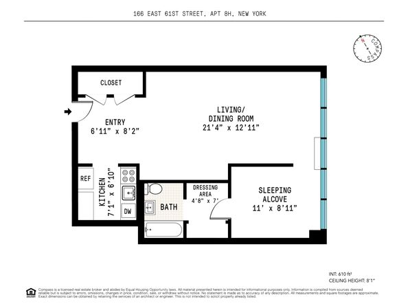 166 East 61st Street 8H, New York NY 10065