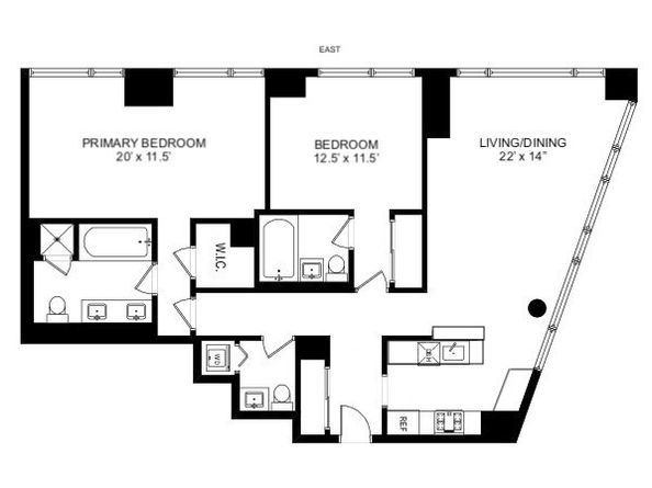 200 Chambers Street 14G, New York NY 10007