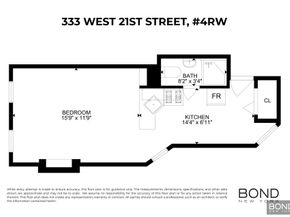 333 West 21st Street 4RW, New York NY 10011