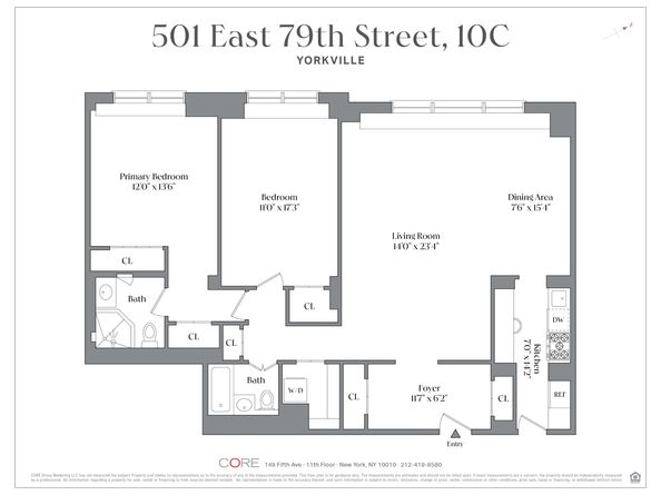 501 East 79th Street 10C, New York NY 10075