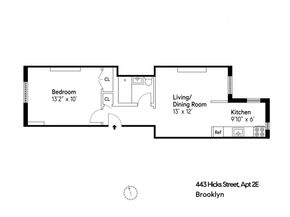 443 Hicks Street 2E, Brooklyn NY 11201