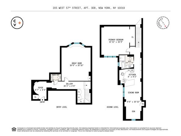 205 West 57th Street 3DB, New York NY 10019