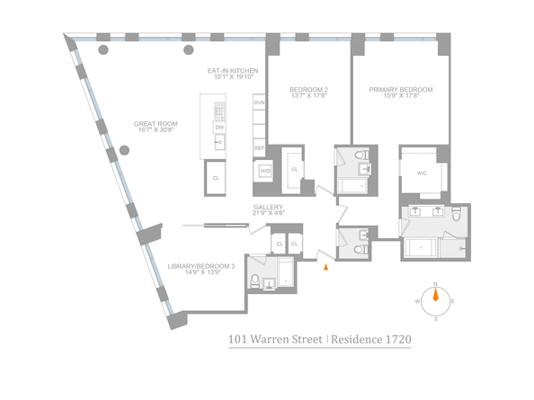 101 Warren Street 1720, New York NY 10007