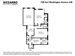 720 Fort Washington Avenue 4B, New York NY 10040