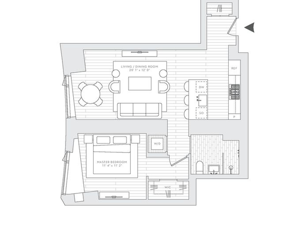 11 Hoyt Street 17B, Brooklyn NY 11201