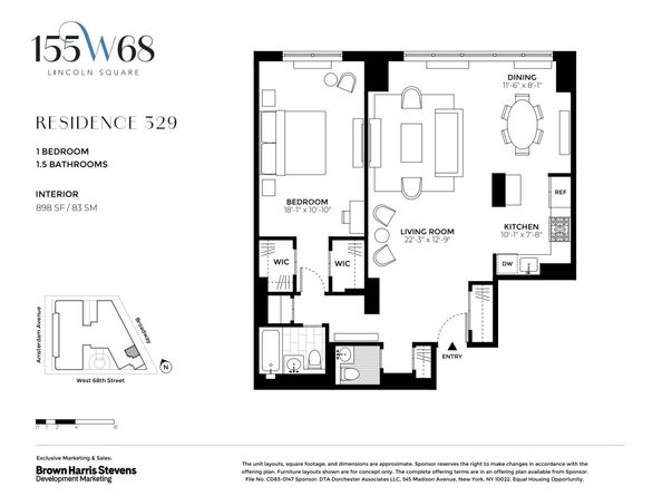 155 West 68th Street 329, New York NY 10023